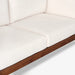 תמונה מזווית מספר 4 של המוצר Edwa | ספה דו מושבית לסלון עם מסגרת עץ מלא