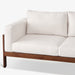 תמונה מזווית מספר 6 של המוצר CHE | ספה תלת-מושבית מודרנית לסלון עם מסגרת עץ מלא