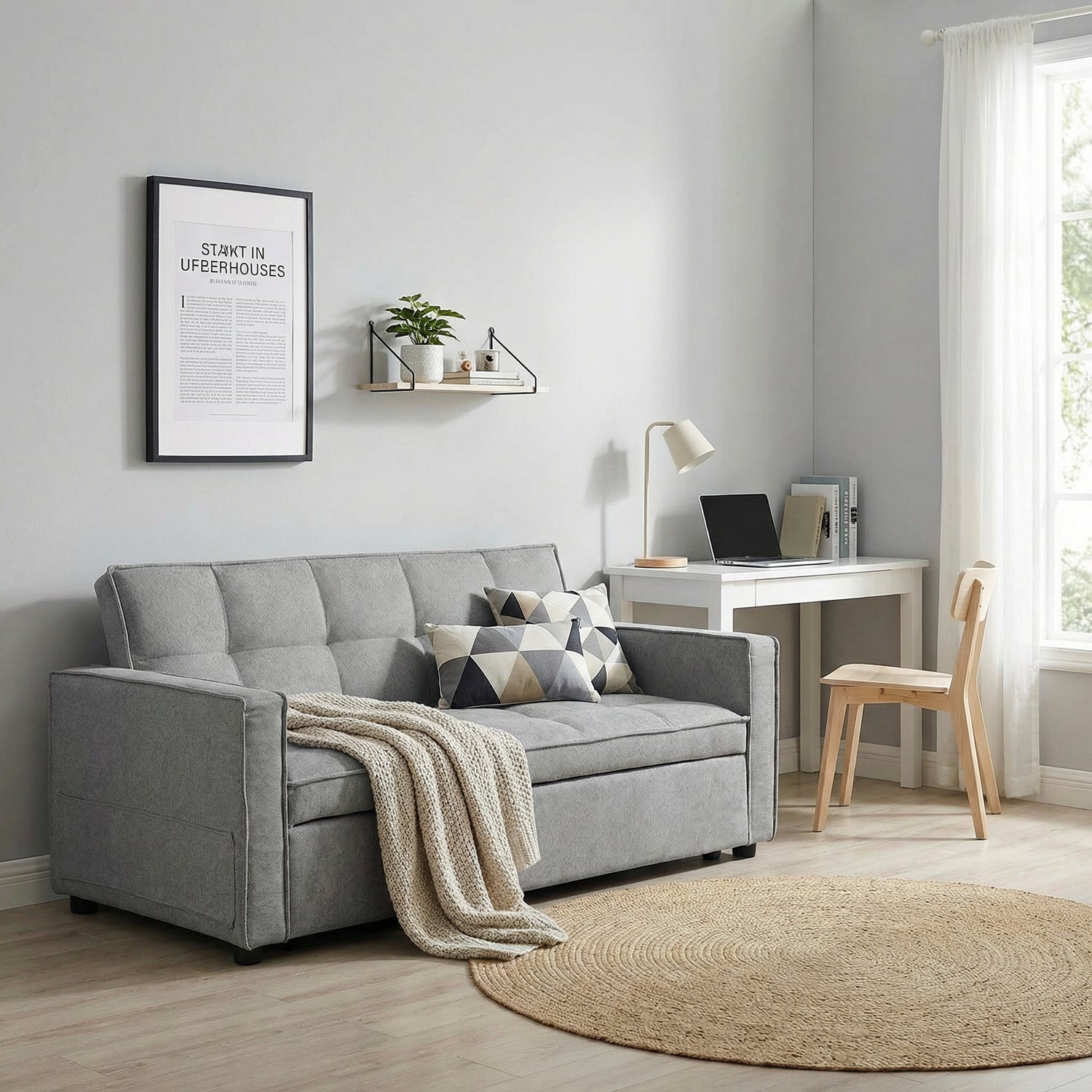 ASATIN | ספה נפתחת למיטה, 180 ס"מ