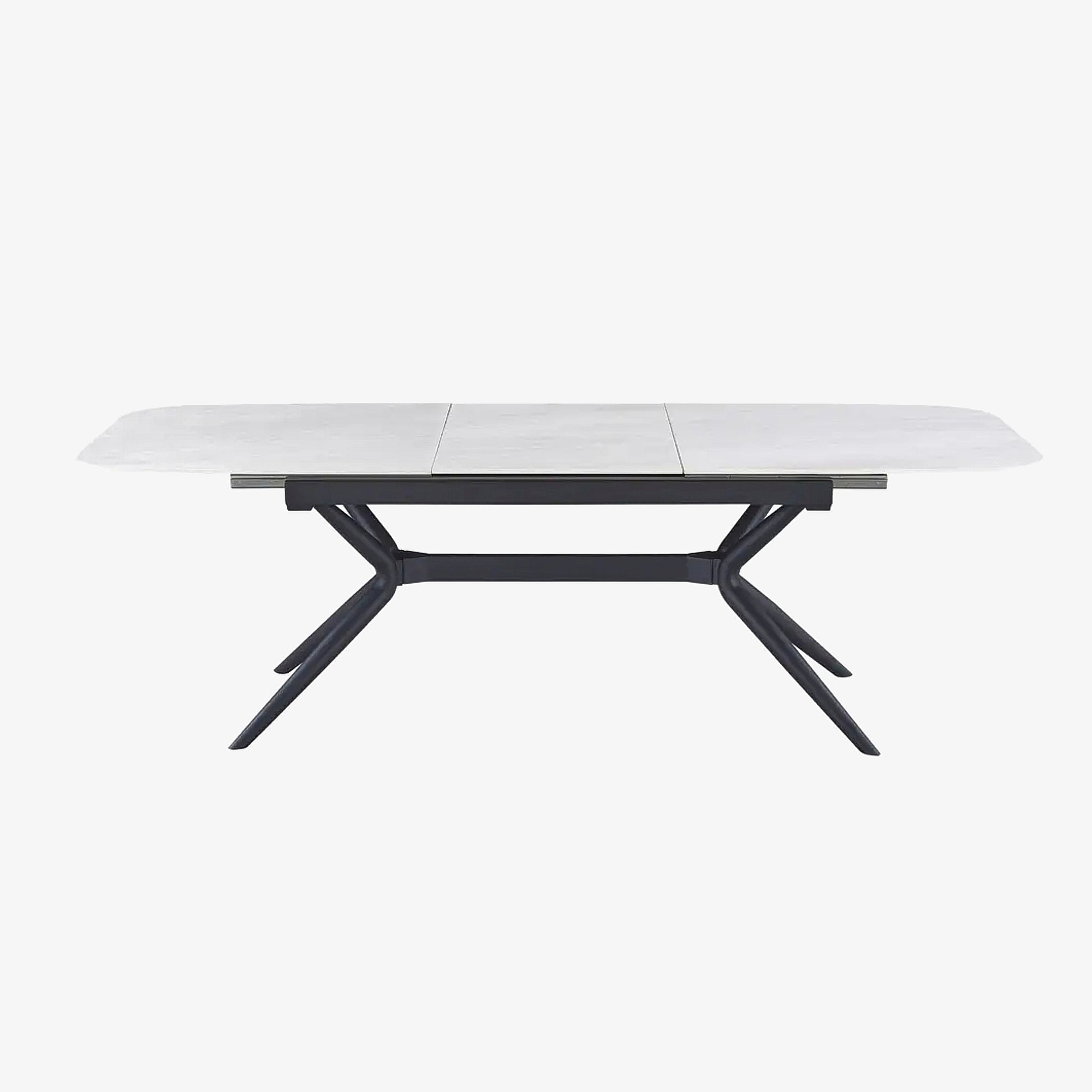 EDAM | שולחן אוכל מלבני 180/90 ס"מ, נפתח ל-240 ס"מ, עד 10 סועדים