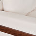 תמונה מזווית מספר 4 של המוצר KEILA | ספת שזלונג מודרנית לסלון עם מסגרת עץ מלא