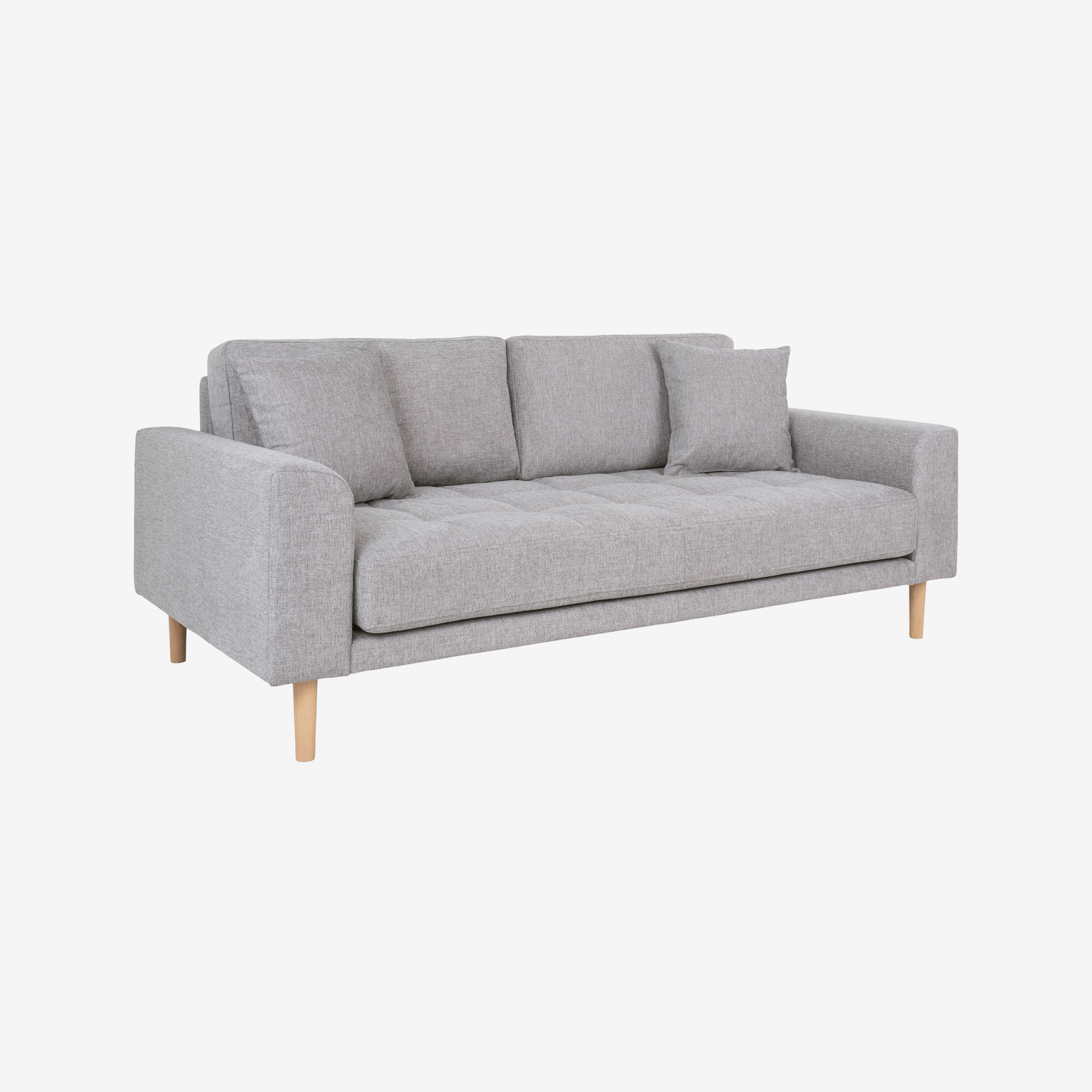 ORYA | ספה דו מושבית מרופדת בבד אריג