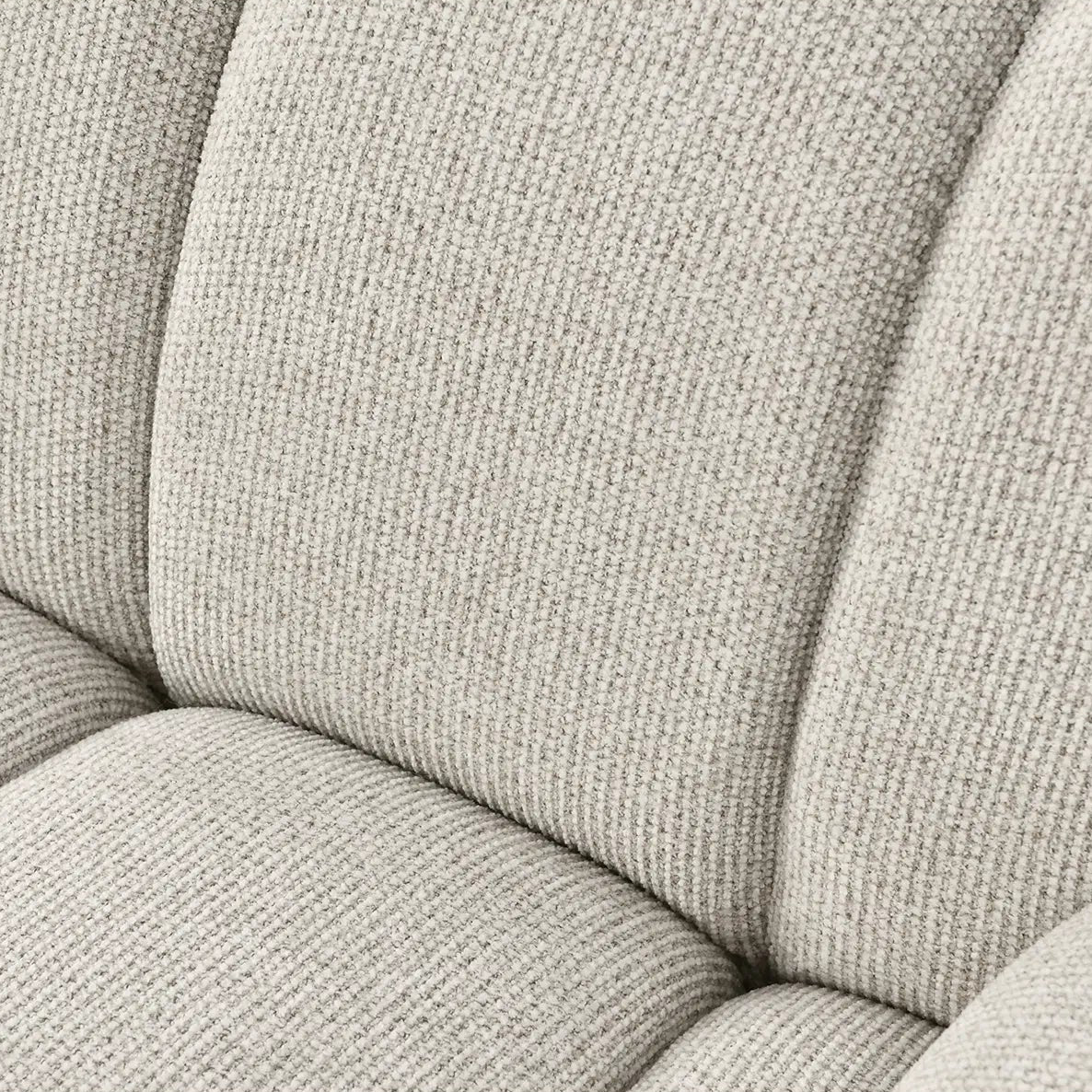 STIGBO | ספה תלת מושבית מרופדת בבד אריג