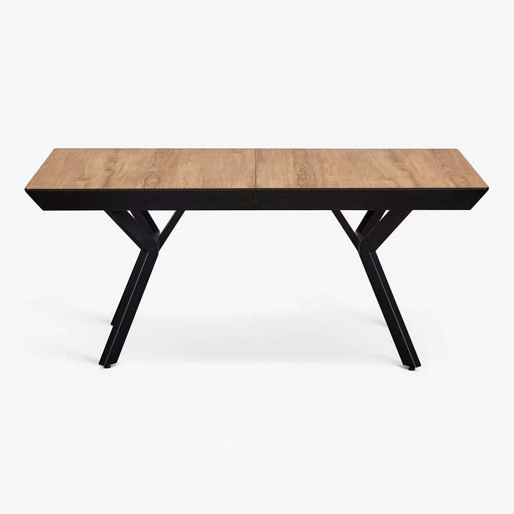 AJISAI | שולחן אוכל מלבני 180/103 ס"מ, נפתח ל-380 ס"מ, עד 18 סועדים