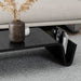 תמונה מזווית מספר 6 של המוצר LAPOR | שולחן בעיצוב ג'פנדי בקווים מעוגלים