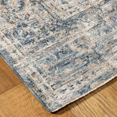 LENNOX | שטיח קלאסי בגווני כחול ובז'