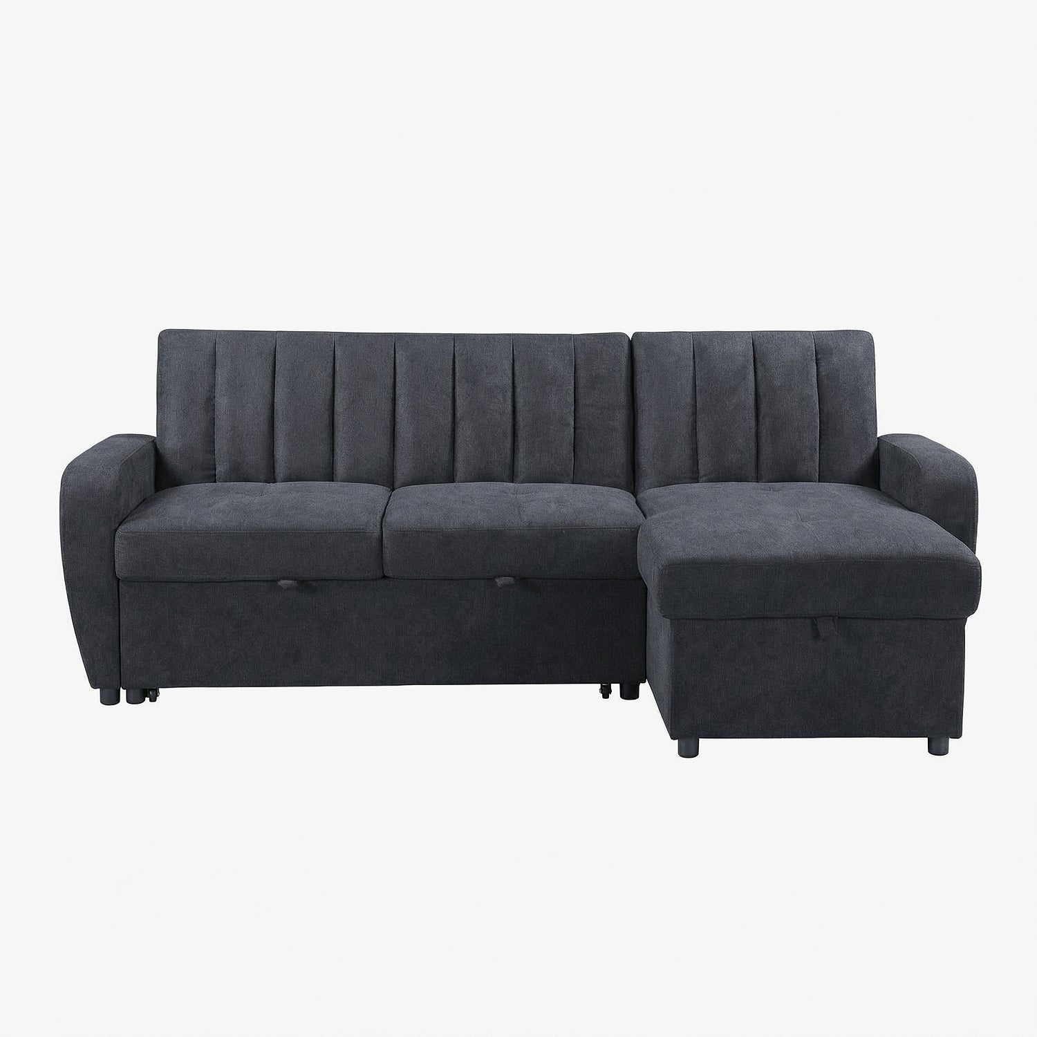 LEIFST | ספת שזלונג נפתחת למיטה, מרופדת בבד אריג, 218 ס"מ - KUALA