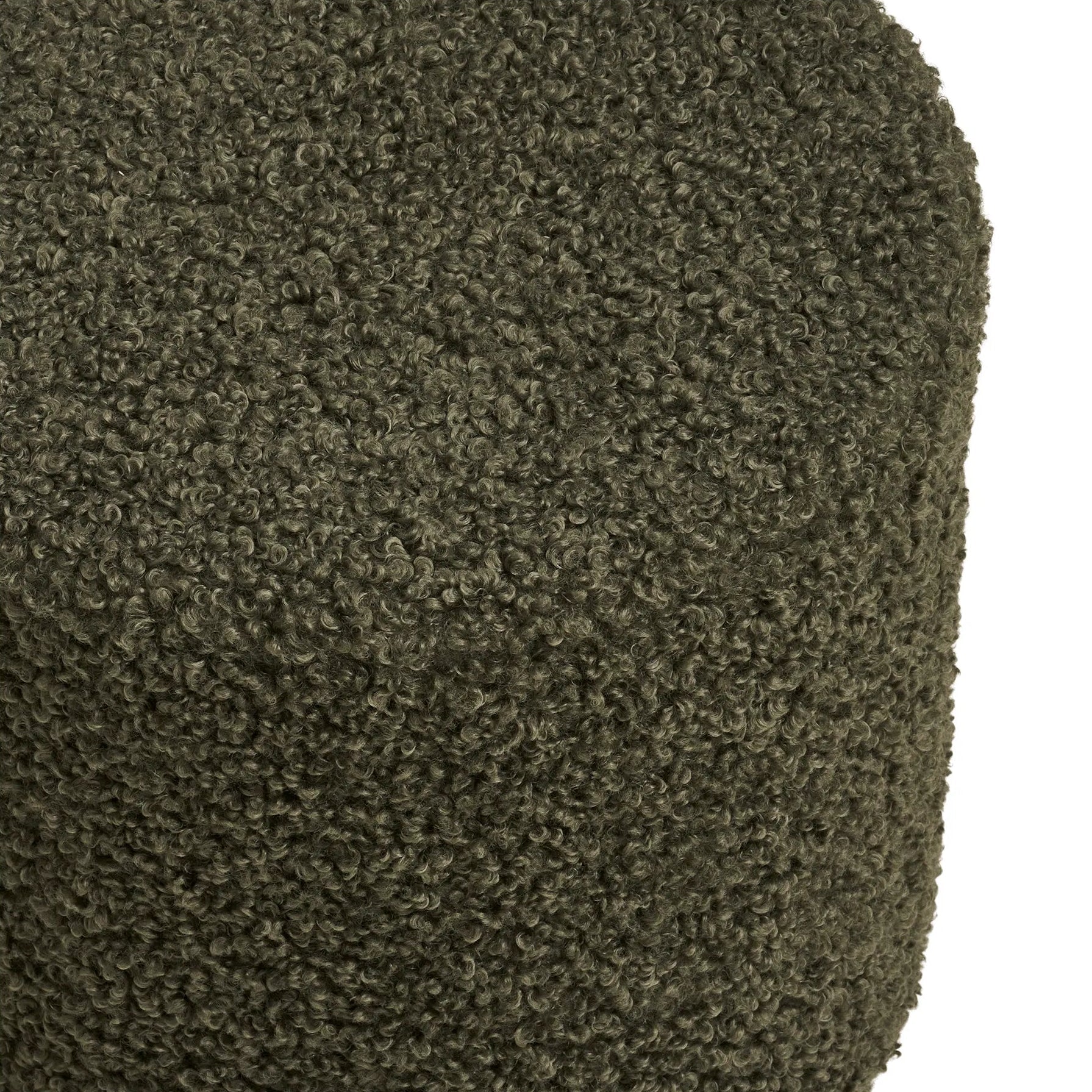 ROLUSE | הדום עגול מרופד בבד טדי - KUALA