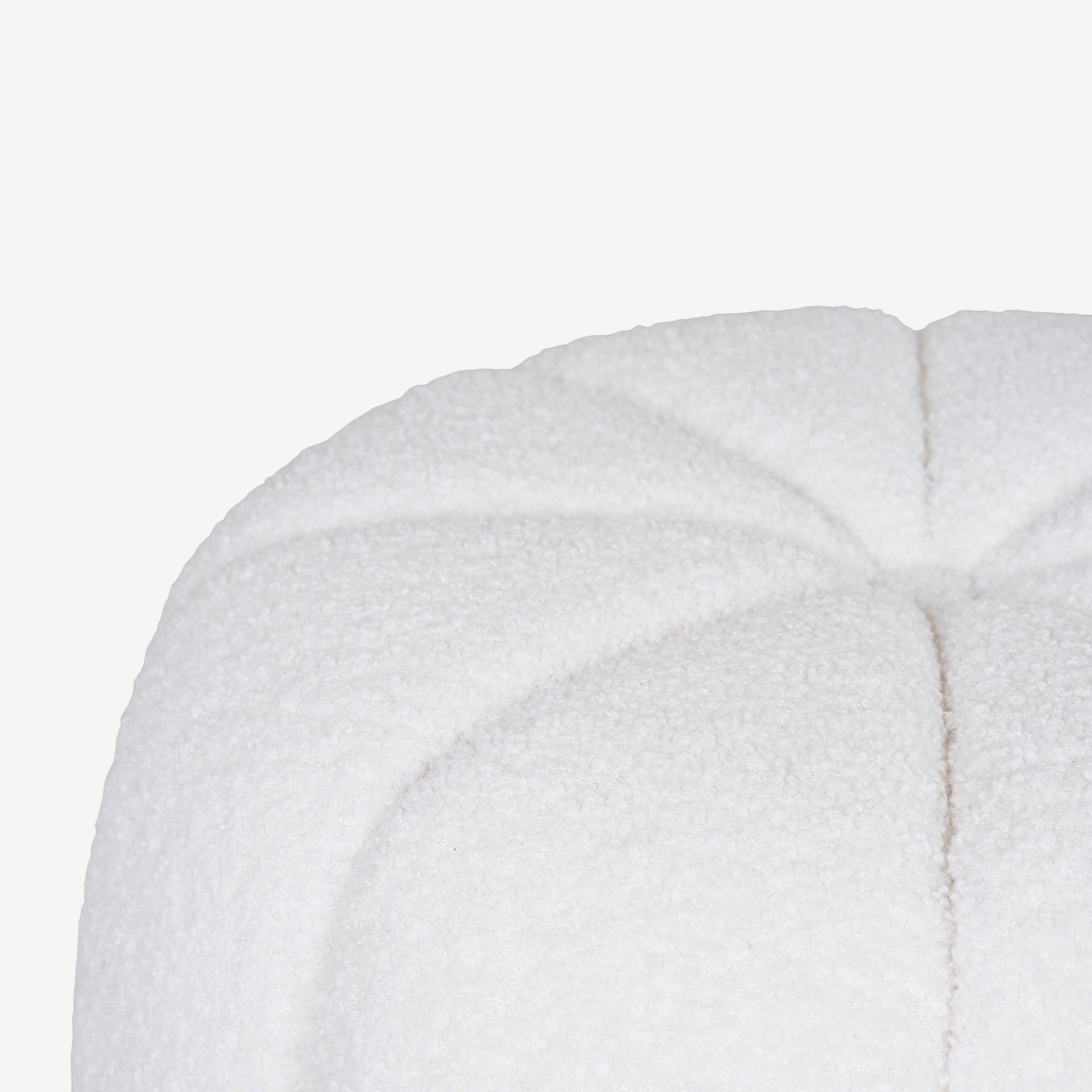 SPINDLE | הדום עגול מרופד בבד אריג - KUALA