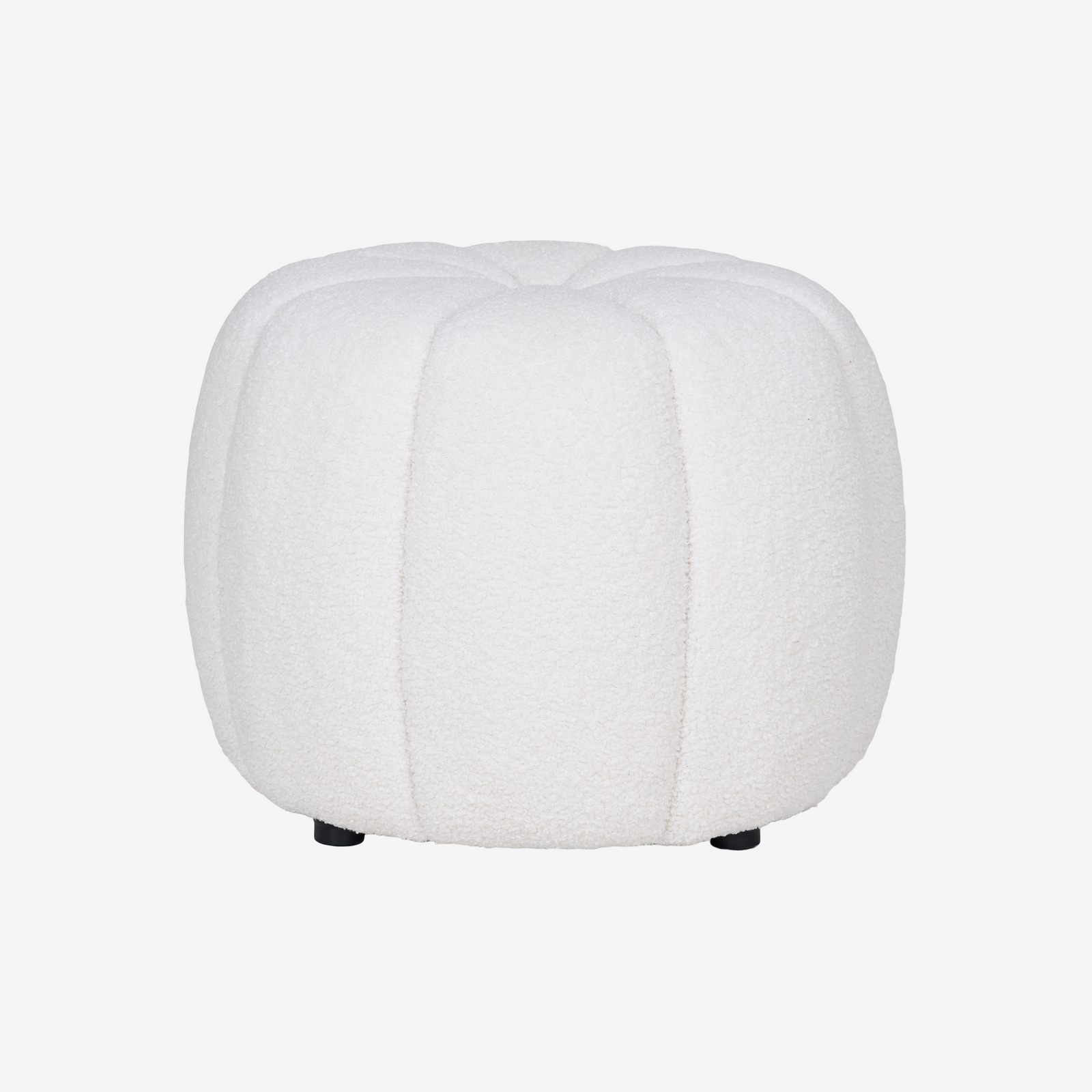 SPINDLE | הדום עגול מרופד בבד אריג