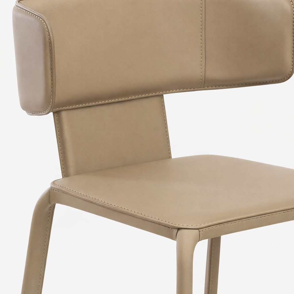 KENORA | כיסא אוכל מרופד בדמוי עור - KUALA