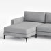 תמונה מזווית מספר 7 של המוצר DIOP | ספה תלת-מושבית מודרנית עם שזלונג