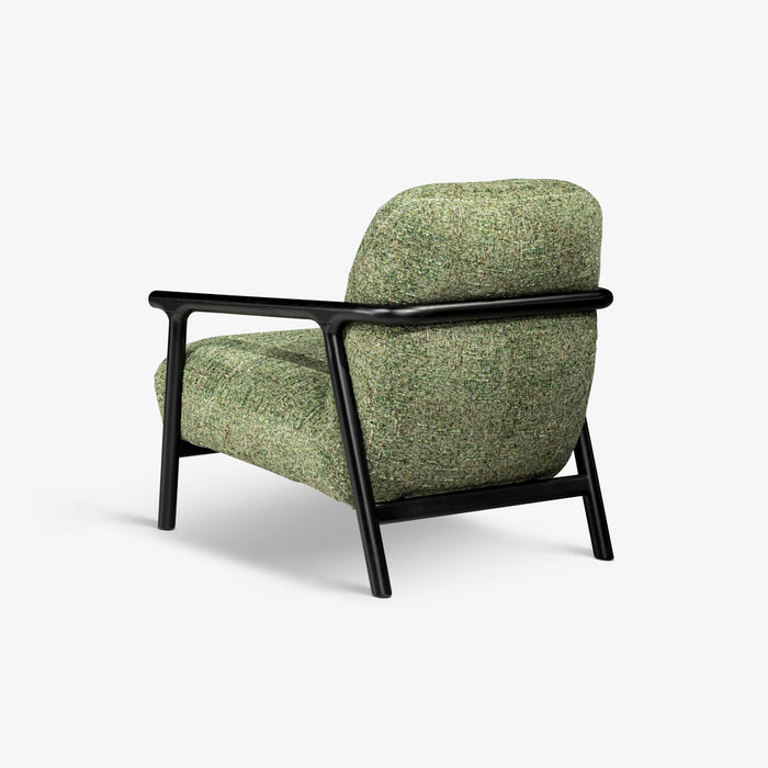 URSULE | כורסא מודרנית עם שילוב ידיות עץ שחור