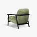 תמונה מזווית מספר 2 של המוצר URSULE | כורסא מודרנית עם שילוב ידיות עץ שחור