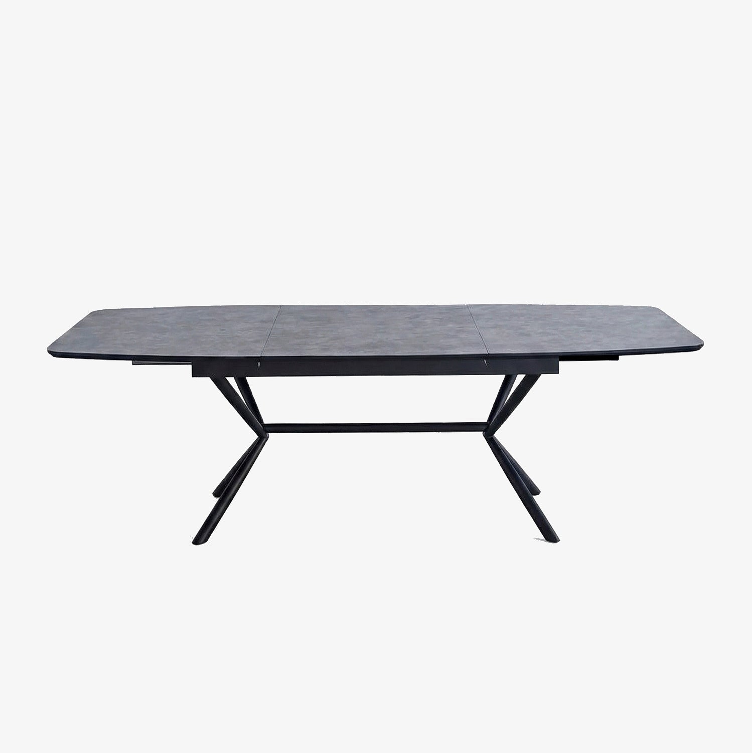 KARG | שולחן אוכל מלבני 180/100 ס"מ, נפתח ל-270 ס"מ, עד 12 סועדים