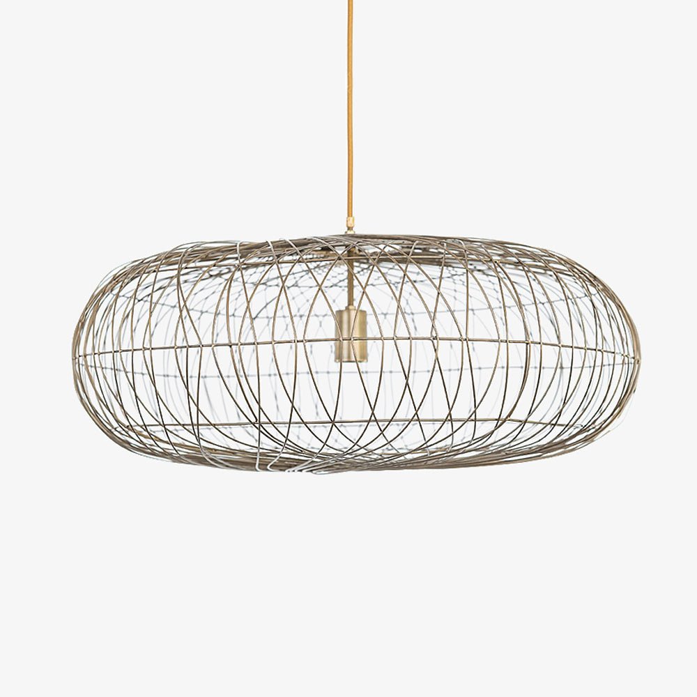 LITUBO | מנורת תקרה מתכת עגולה ורחבה