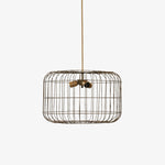 LELABI | מנורת תקרה ממתכת מעוצבת עם פיצול לשלוש נורות