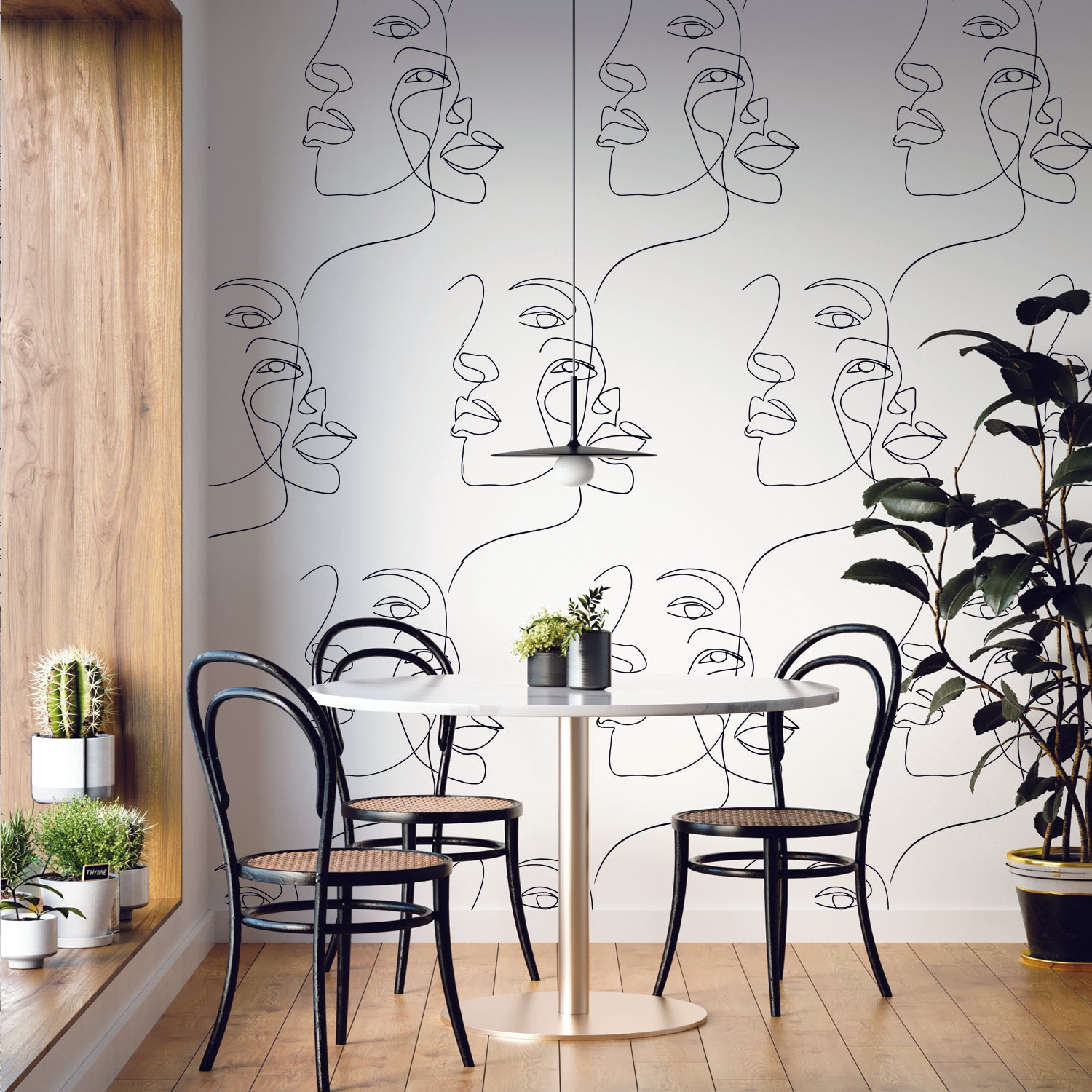 JESA | טפט קווי פנים אומנותי