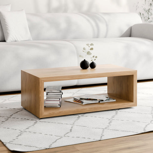 מעבר לעמוד מוצר LEFT | שולחן עץ פונקציונאלי לסלון