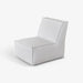 תמונה מזווית מספר 3 של המוצר DAVIAN | כורסא בעיצוב נורדי מרופדת בבד בוקלה