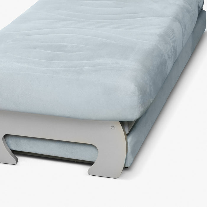PIPPA | מיטת נוער עם ארגז מצעים מתכוננת ידנית ומיטת על-קל נוספת