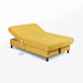 תמונה מזווית מספר 1 של המוצר REIGN | מיטה וחצי מתכווננת חשמלית בגוון צהוב