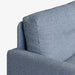 תמונה מזווית מספר 3 של המוצר DEMI | ספת אירוח דו מושבית בגוון כחול