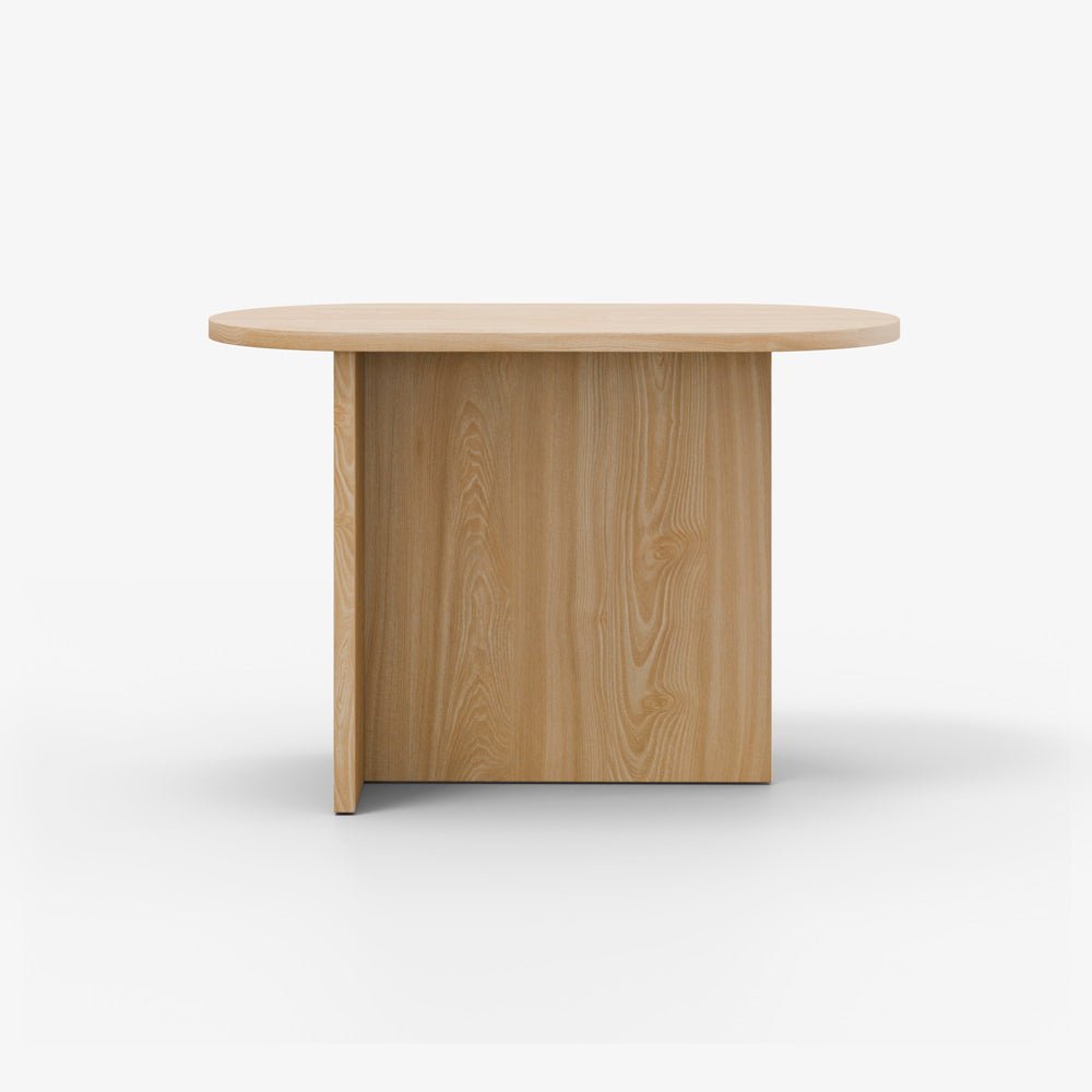 SAJA | שולחן צד אובלי מעץ, 70/35 ס"מ - KUALA