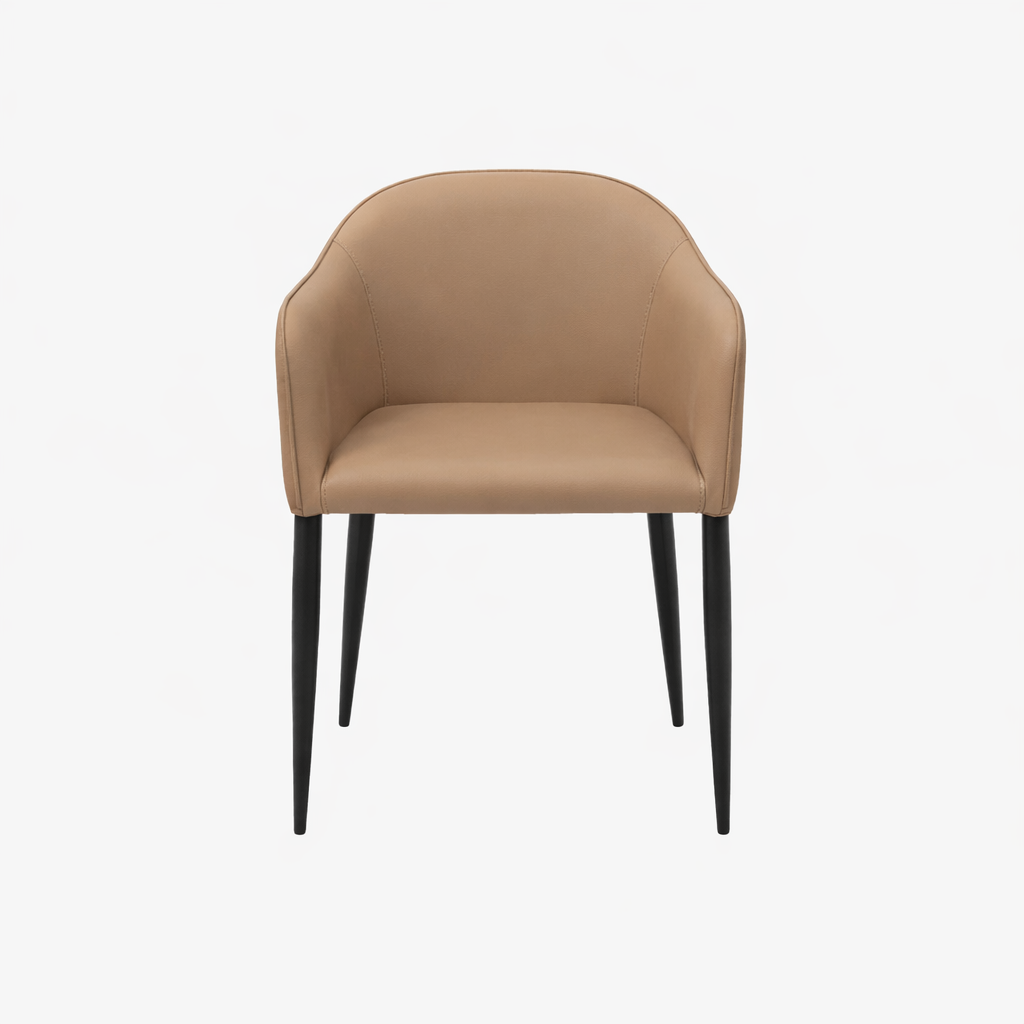 SONDORA | כורסא מעוצבת מרופדת בבד דמוי עור