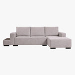 INGAF | ספת שזלונג מודרנית מרופדת בבד אריג