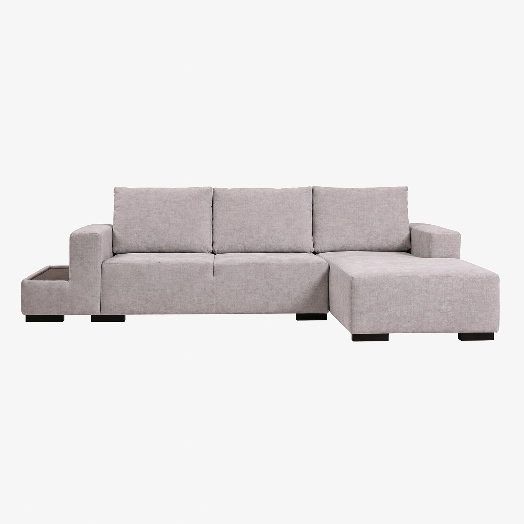 INGAF | ספת שזלונג מודרנית מרופדת בבד אריג