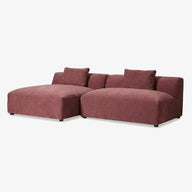 שמאל (למסתכלים מול הספה) / בורדו