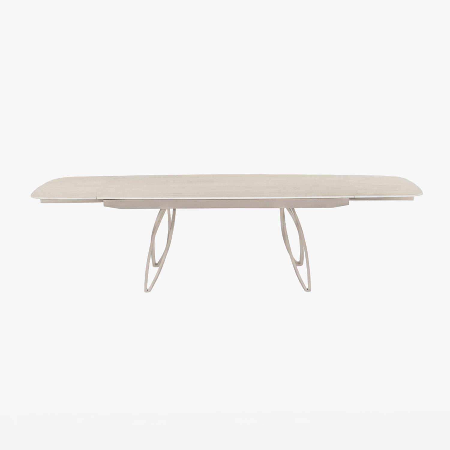 BERGLY | שולחן אוכל מלבני 200/95 ס"מ, נפתח ל-300 ס"מ, עד 14 סועדים