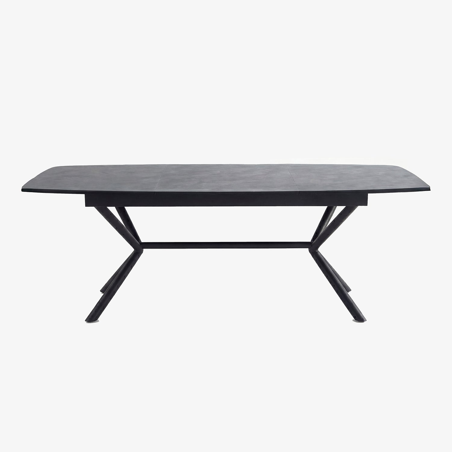 KARG | שולחן אוכל מלבני 180/100 ס"מ, נפתח ל-270 ס"מ, עד 12 סועדים