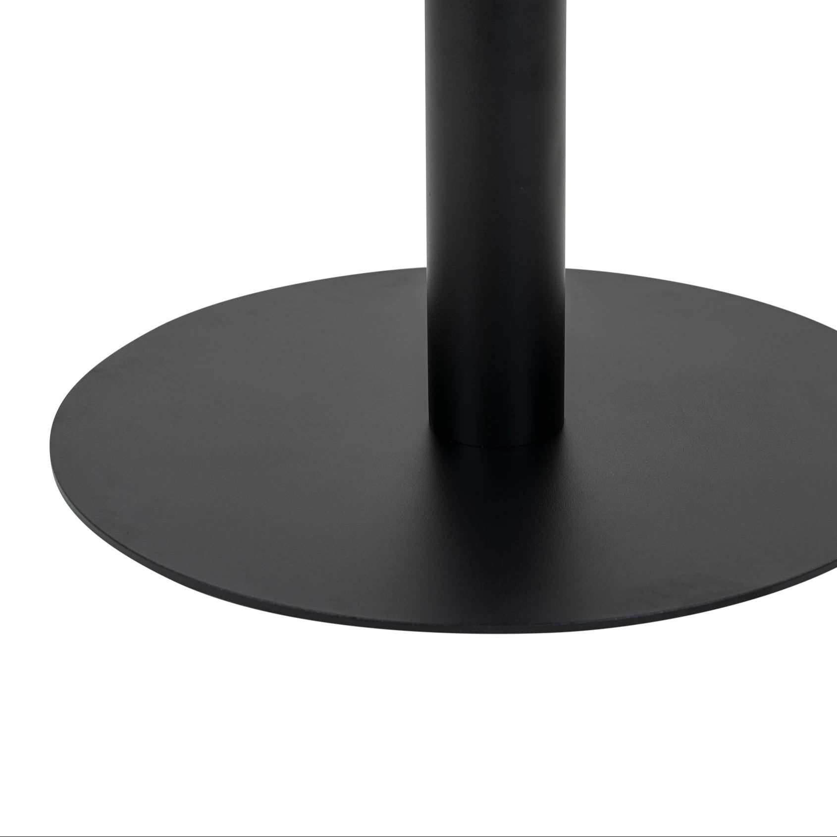 YELVA | שולחן סלון עגול משיש ומתכת, קוטר 70 ס"מ