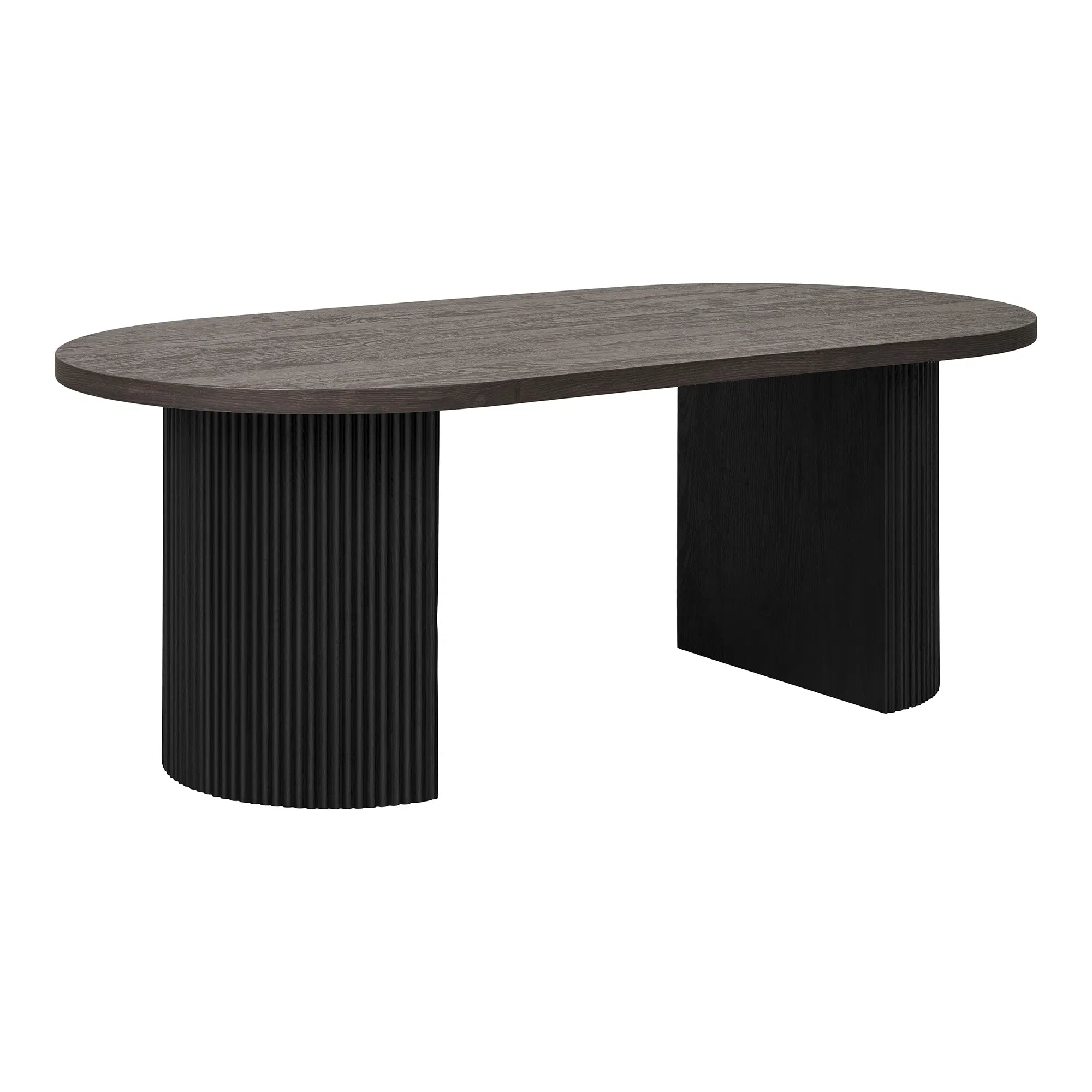 NORDLY | שולחן סלון אובלי מעץ, 6020 ס"מ - KUALA