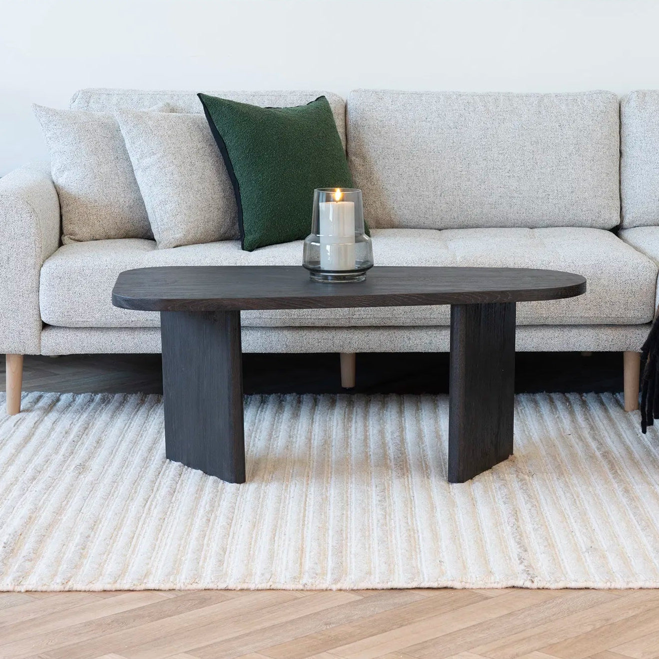 NORDX | שולחן סלון אובלי מעץ, 5000 ס"מ - KUALA