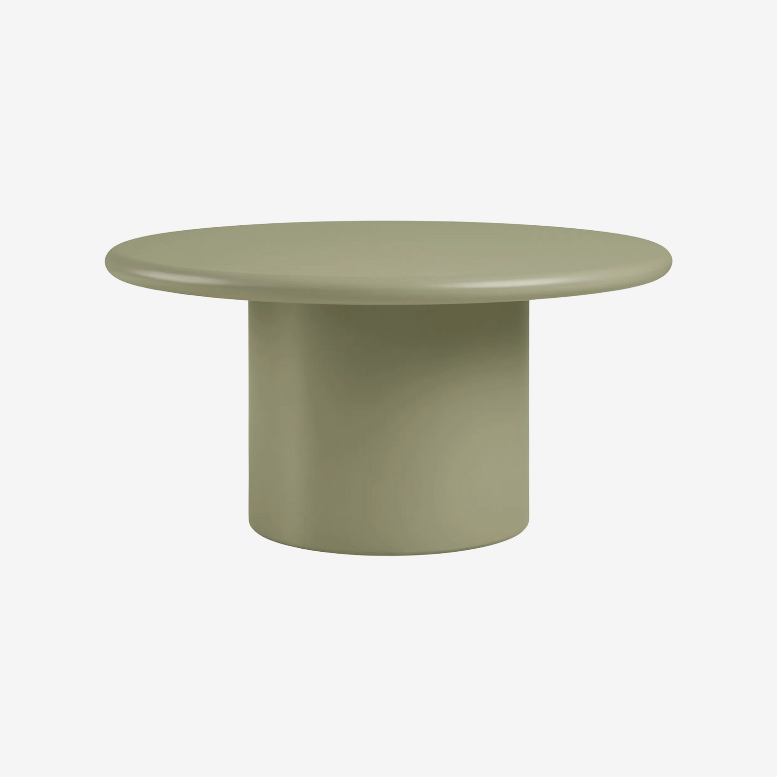 YUMOZO | שולחן סלון עגול מעץ, קוטר 80 ס"מ