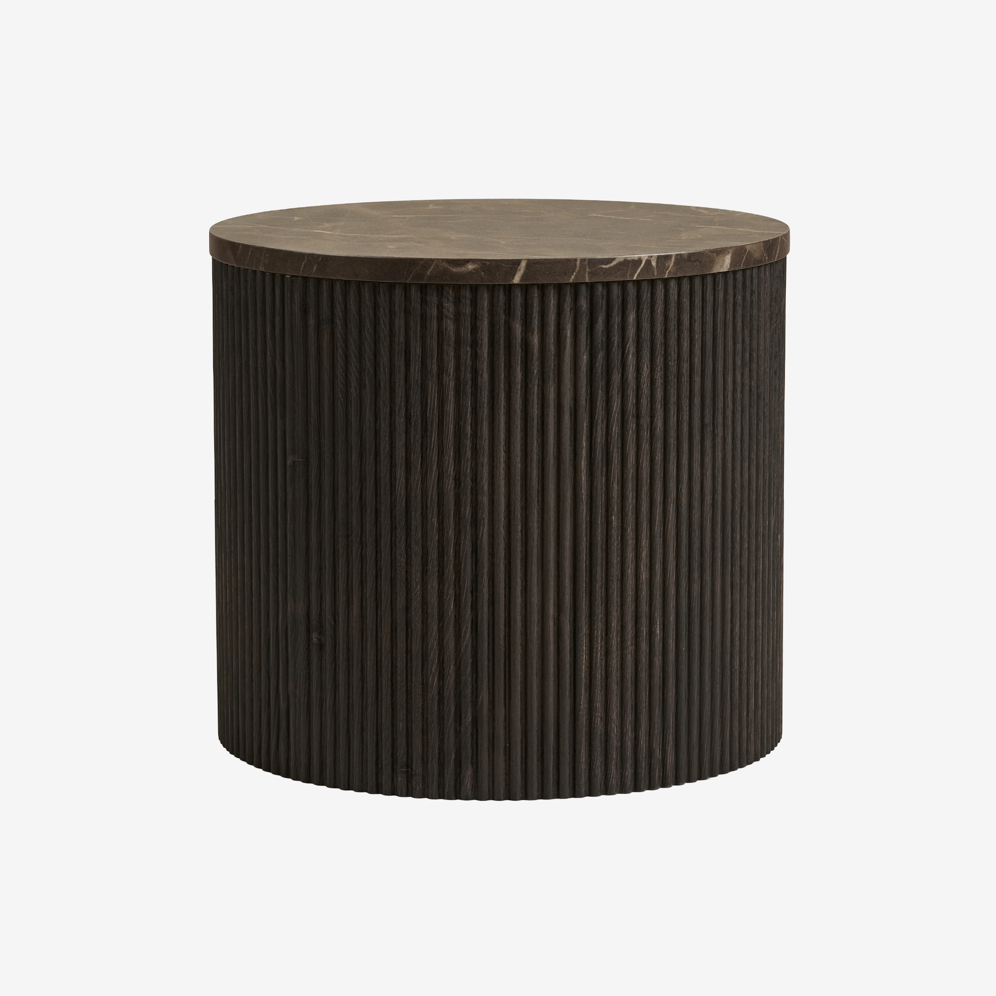 BANE | שולחן צד עגול ממלמין, קוטר 45 ס"מ