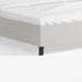 תמונה מזווית מספר 5 של המוצר Cielo | מיטה מעוצבת בבד אריג אפור בהיר