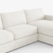 תמונה מזווית מספר 3 של המוצר ROLLIE | ספה תלת-מושבית מודרנית עם שזלונג