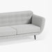 תמונה מזווית מספר 3 של המוצר KRISHA | ספה תלת-מושבית מושלמת בגוון אפור