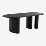 NESTRO | שולחן אוכל אובלי 220/100 ס"מ, עד 10 סועדים