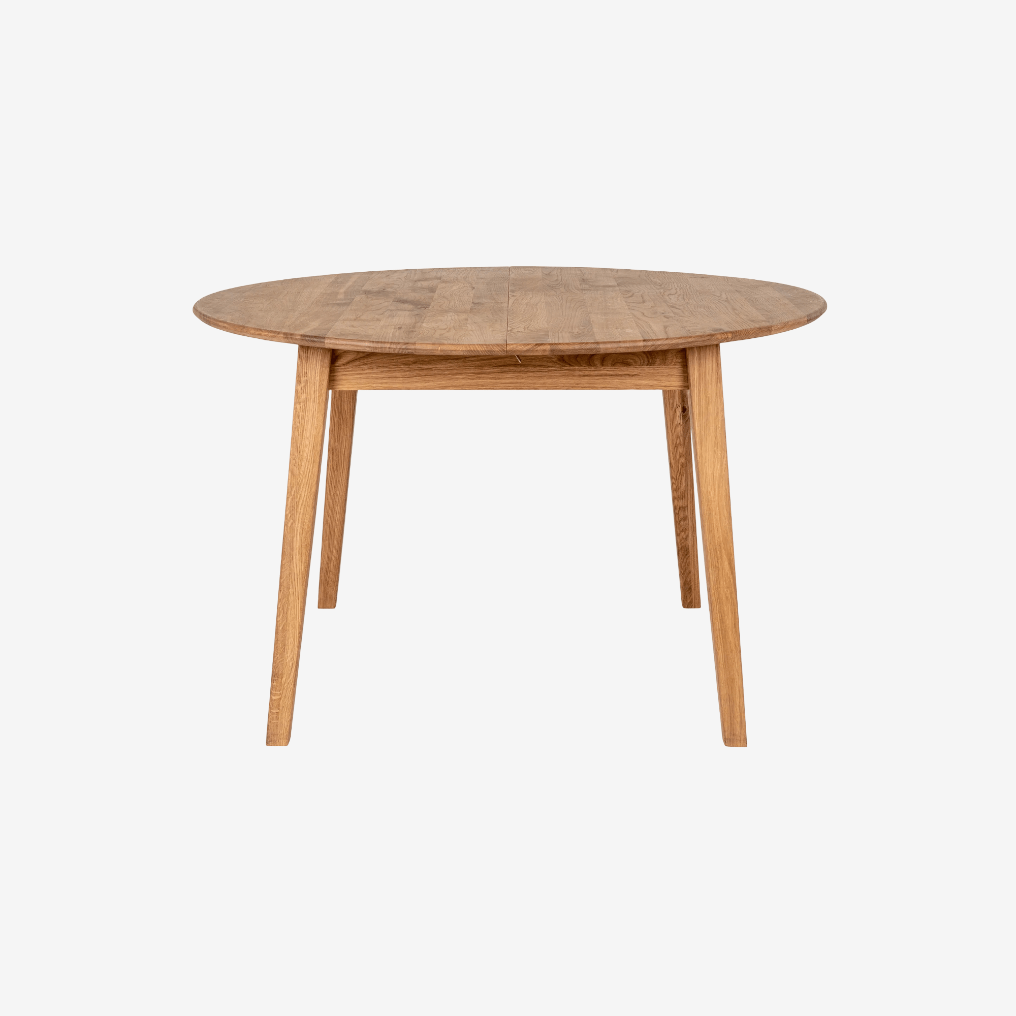 VINEA | שולחן פינת אוכל עגול קוטר 118 ס"מ, נפתח ל-158 ס"מ עד 8 סועדים