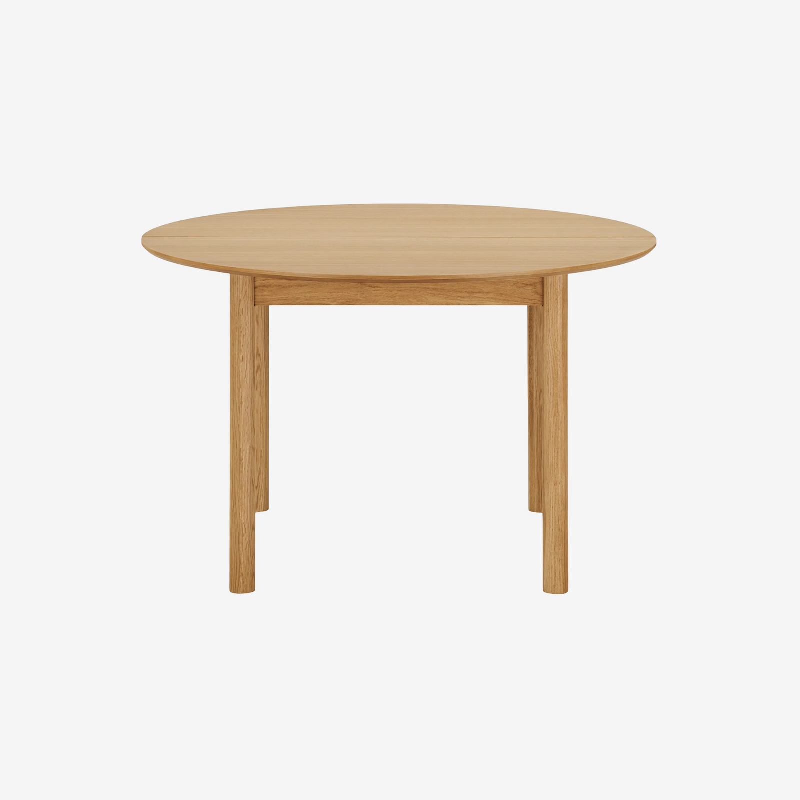 MAYEBI | שולחן אוכל עגול קוטר 120 ס"מ, נפתח ל-170 ס"מ עד 8 סועדים