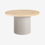 SOZU | שולחן אוכל עגול קוטר 120 ס"מ, עד 6 סועדים