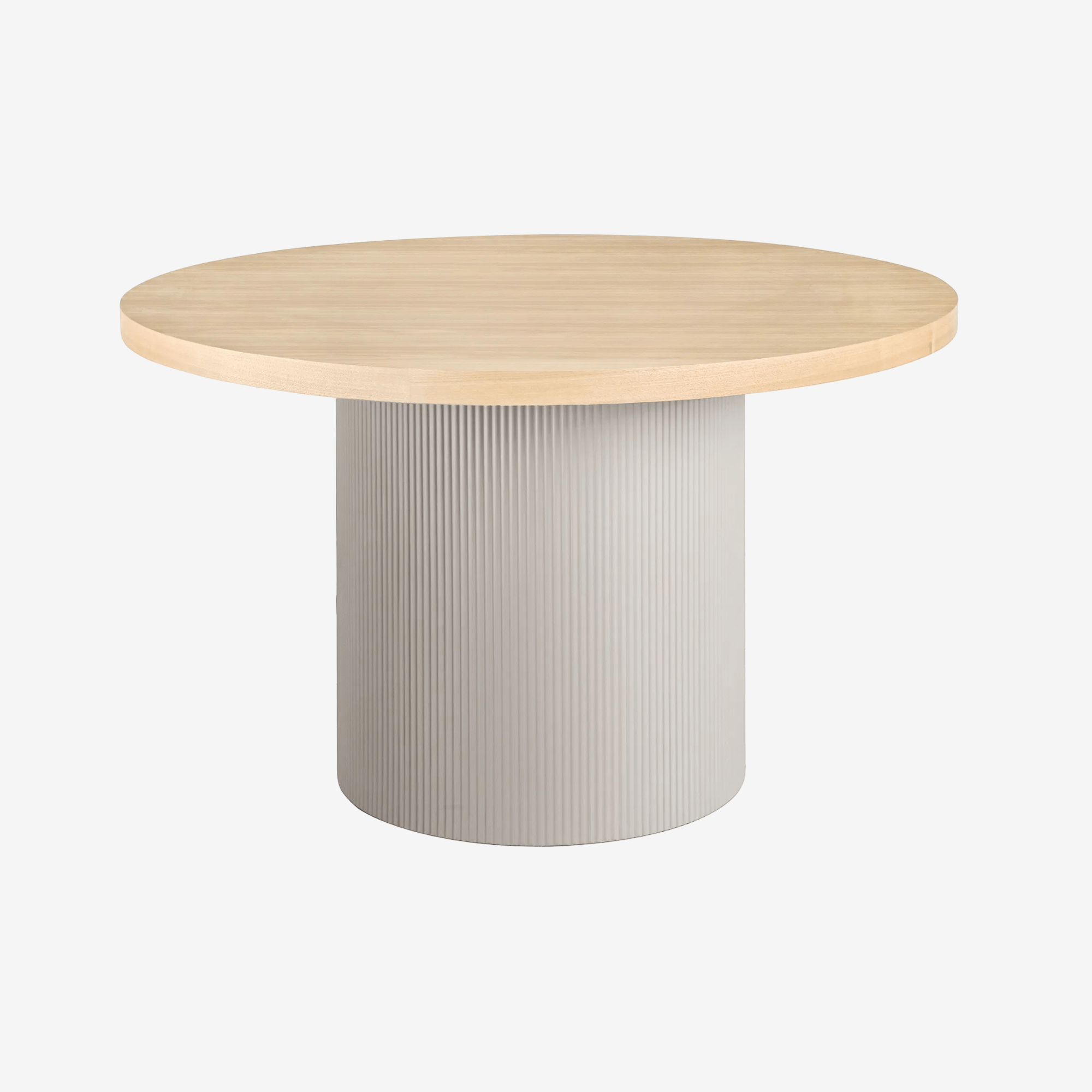 SOZU | שולחן אוכל עגול קוטר 120 ס"מ, עד 6 סועדים