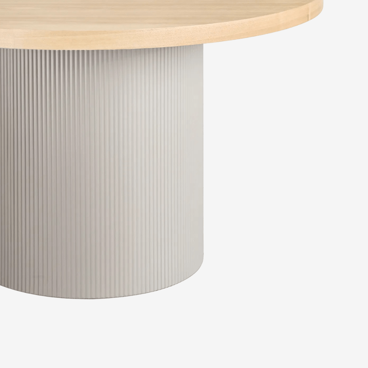 SOZU | שולחן אוכל עגול קוטר 120 ס"מ, עד 6 סועדים