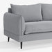 תמונה מזווית מספר 3 של המוצר HEDDA | ספה תלת מושבית מעוצבת ורכה רוחב 280 ס"מ