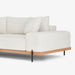 תמונה מזווית מספר 7 של המוצר OLIPOP | ספה תלת-מושבית מודרנית עם מסגרת עץ מלא